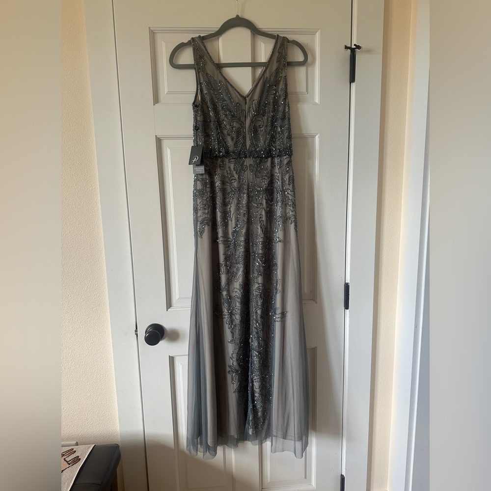 NWT Adrianna Papell Beaded Gown, Anthropologie BHLDN - Picture 7 of 9